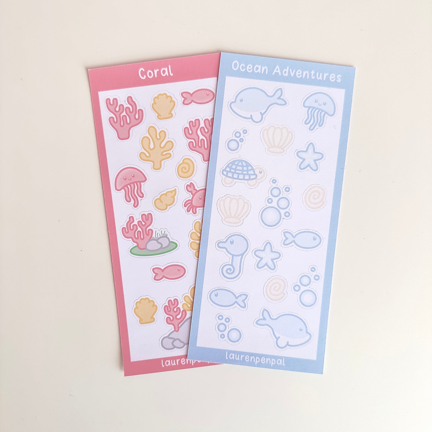Summer Sticker Sheet Duo