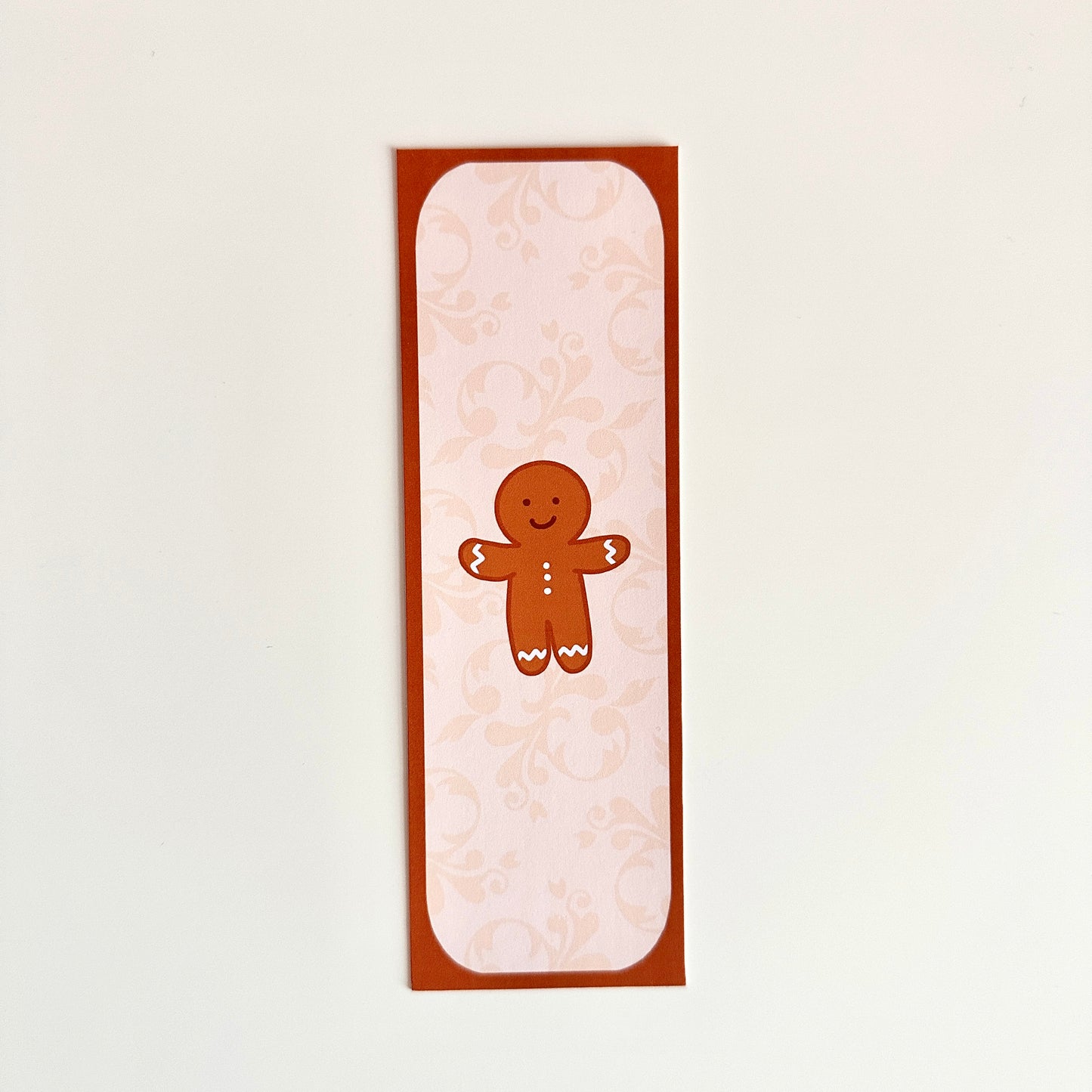 Gingerbread man bookmark Christmas stocking filler festive