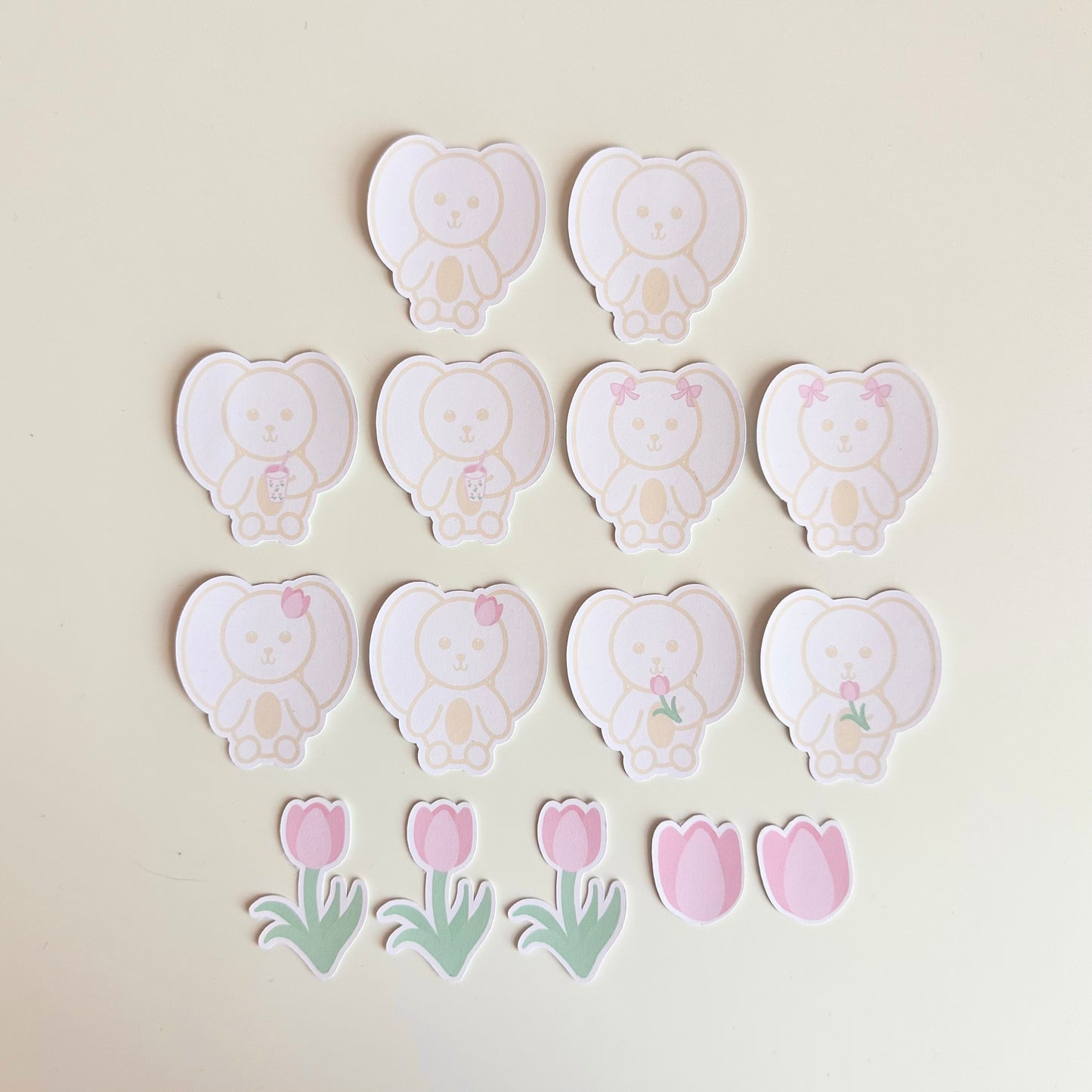 Bunny's Tulip Sticker Pack