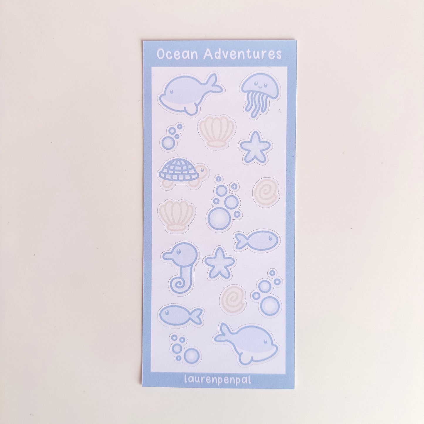 Ocean Adventures Sticker Sheet